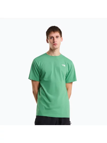 Férfi póló The North Face Evolution Simple Dome dimmed algae. Méret: S zöld