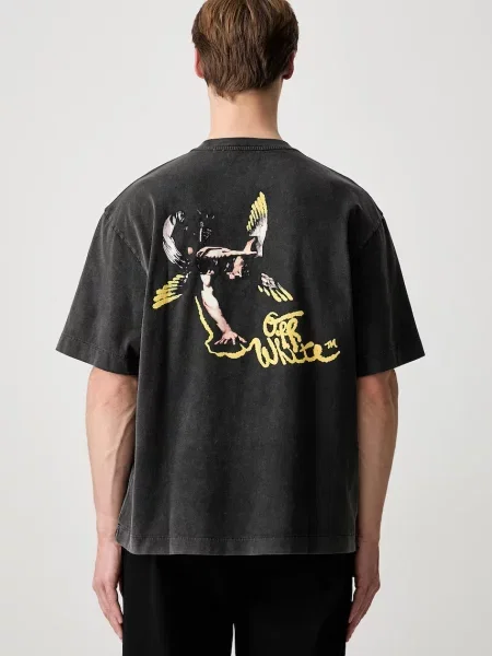 Off-White Fallen Caravaggio tricou din pentru bărbați alb