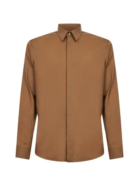 Dlouhá košile D4.0 hnědá