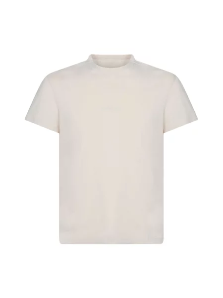 Koszulka Maison Margiela z logo beżowa