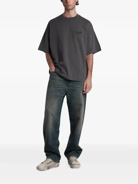 Μπλούζα Carhartt Wip με κέντημα γκρι