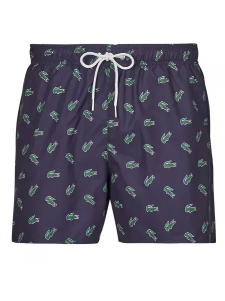 Kopalne kratke hlače Lacoste mornarsko modra