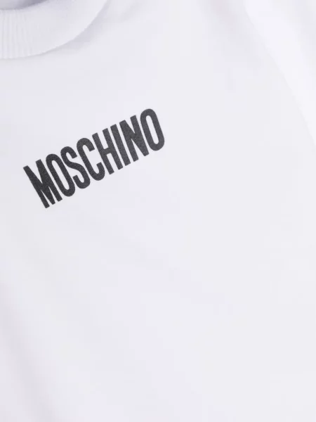 Dětské kalhoty Moschino bílé