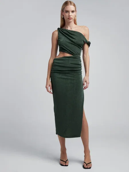 BWLDR Rochie Maree pin verde