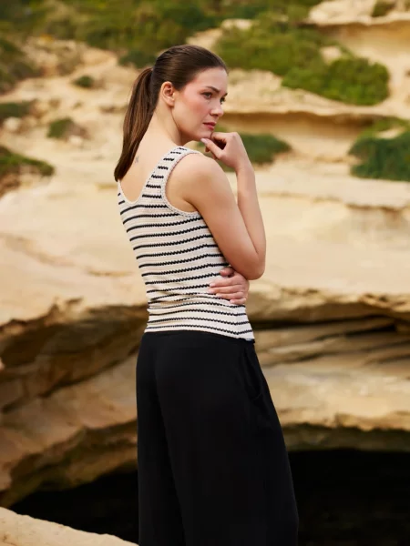 Top Marisse negru