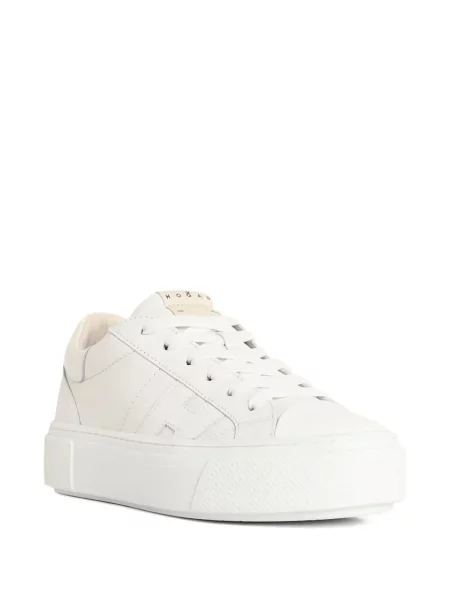 Sneakerși Hogan din piele alb