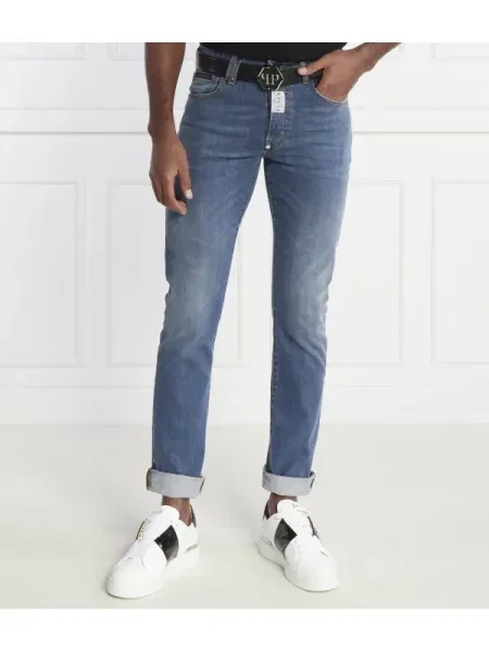 Philipp Plein Farmer Supreme | Straight fit kék