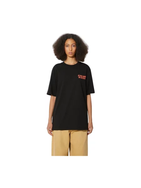 Filling Pieces t-shirt Sunset z nadrukiem czarny
