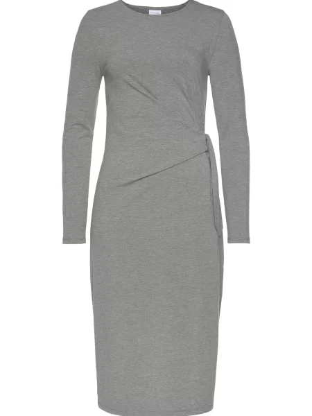 LASCANA Rochie tricotat gri