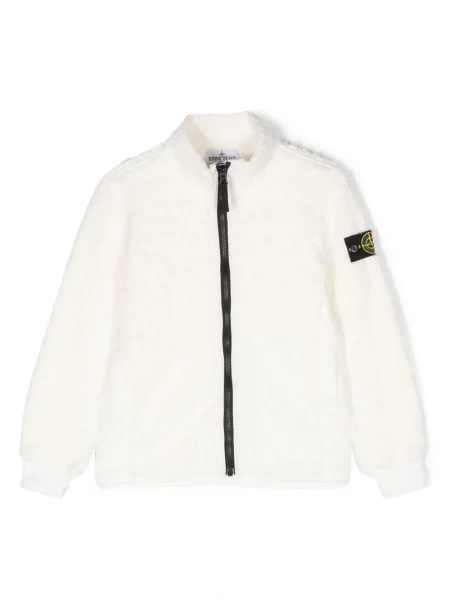 Kurtka dziecięca Stone Island biała
