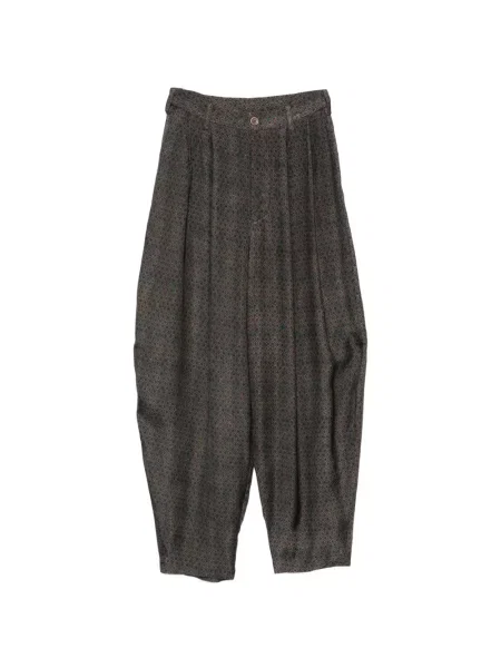 Pantaloni Uma Wang maro