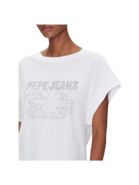 Tricou Pepe Jeans alb