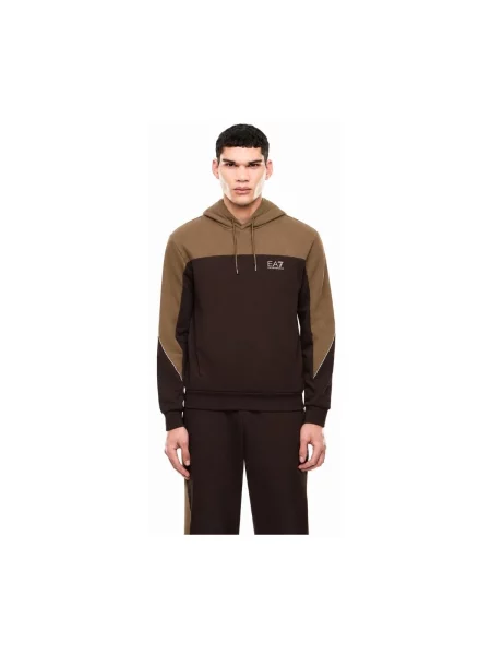 Geacă Emporio Armani Ea7 maro