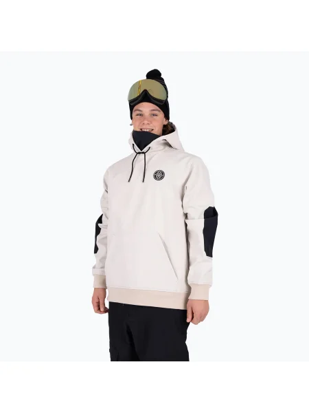 Colourwear Est Hood off-white snowboard melegítőfelső. Méret: XS fehér