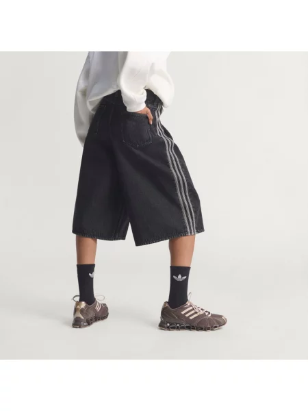Adidas Originals Džínové Šortky Firebird trublc černé