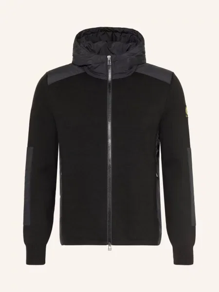 Belstaff Bunda Console Z Kombinace Materiálů černá