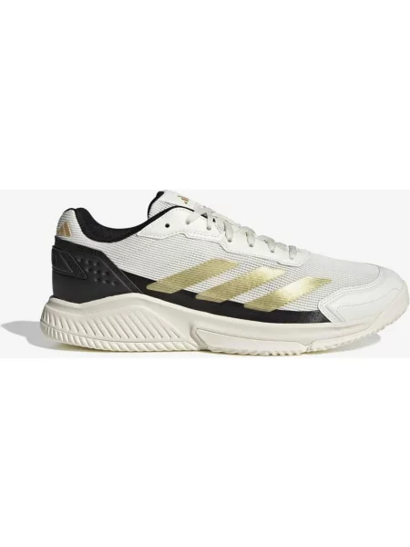 Buty do biegania adidas Courtquick beżowy złoty 40 czarny