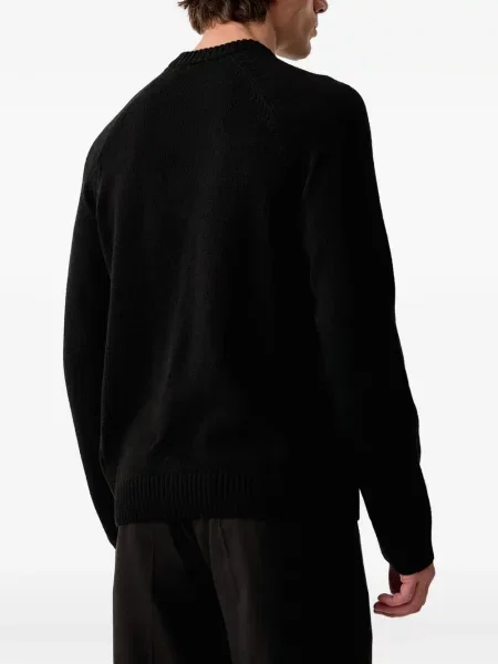 Sweter Karl Lagerfeld Jeans z logo czarny