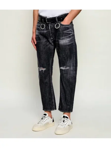 Blugi Bro | Straight fit negru