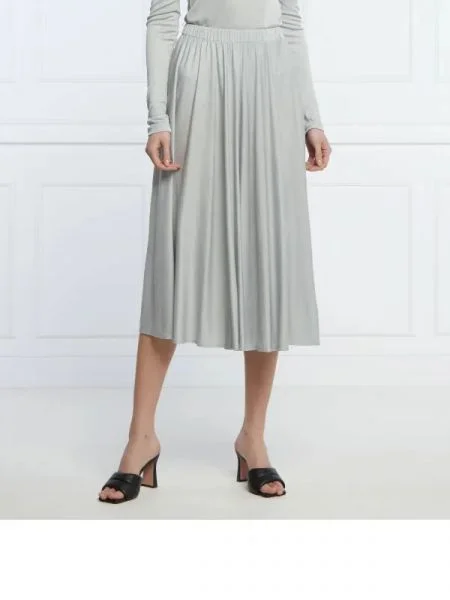 Max Mara Leisure Fustă BARNI argintiu