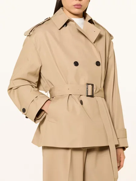 Trenčkot Tommy Hilfiger béžový