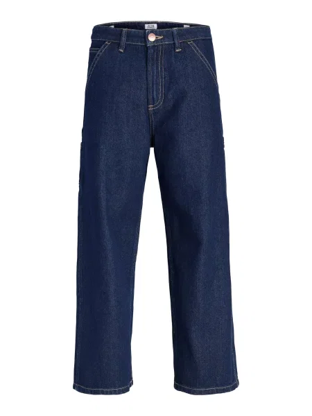 Jack & Jones Junior Jeans JJIALEX JJCARPENTER închis albastru