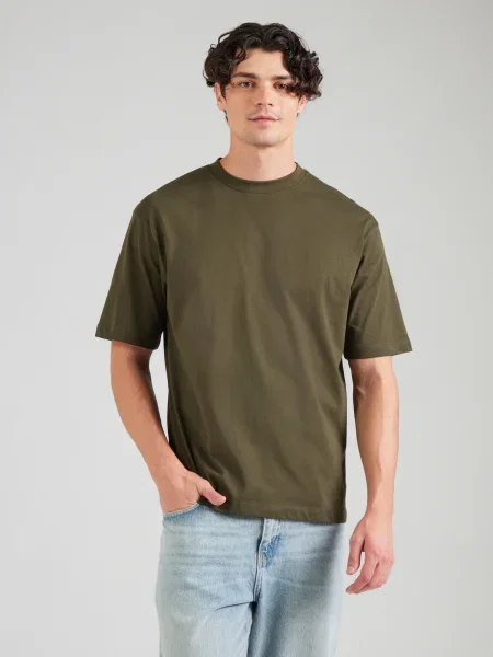 SELECTED Tricou SLHBOB pin verde