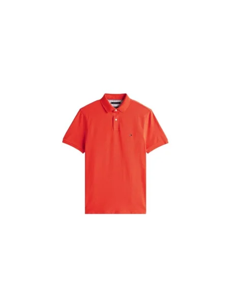 Polokošeľa Tommy Hilfiger oranžová