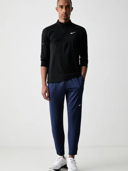 Tricou cu mânecă lungă Nike negru