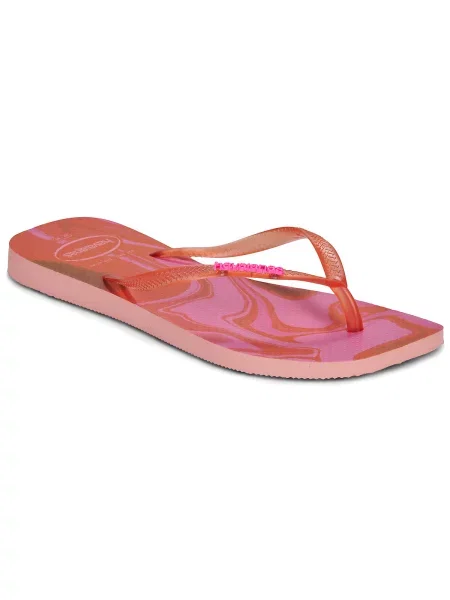 Havaianas japonke SQUARE JELLY oranžna
