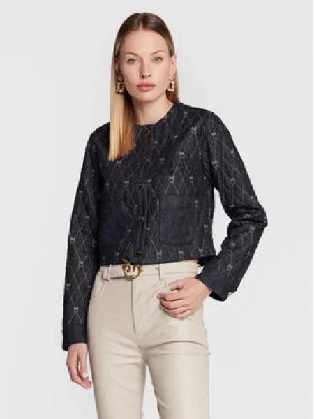 Pinko Geacă de blugi Inspirata 1 Bleumarin Boxy Fit