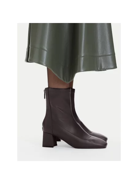 Botki Nine West brązowe