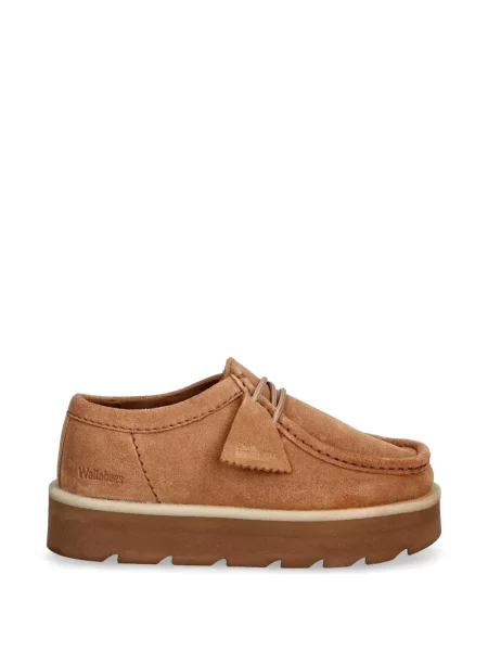Pantofi Clarks Originals din piele de căprioară