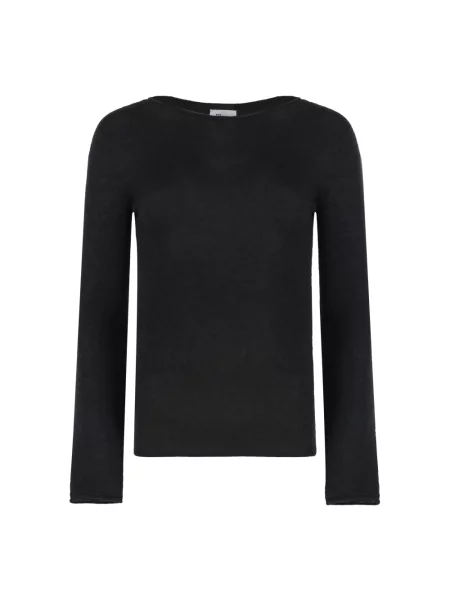 Dzianinowy sweter The (alphabet) czarny