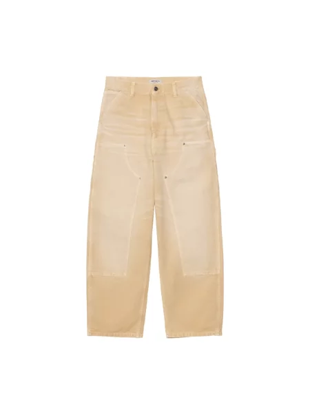 Jeansy Carhartt Wip brązowe