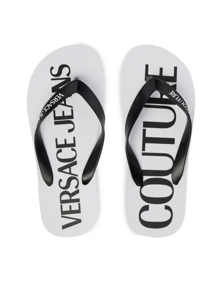 Japonki Versace Jeans Couture białe
