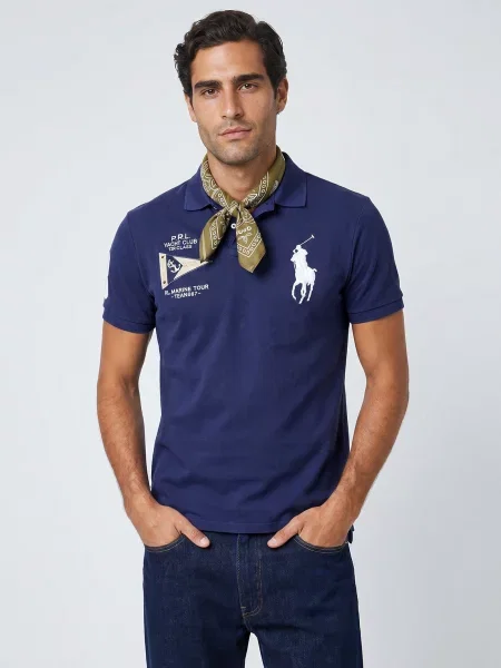Polokošeľa Polo Ralph Lauren modrá