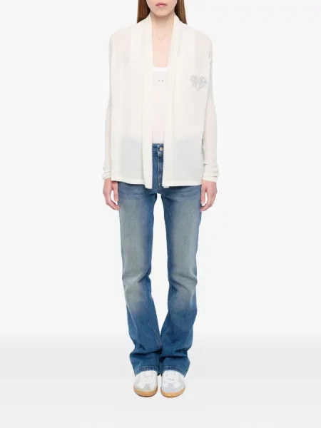 Cardigan Zadig&voltaire alb