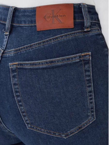 Calvin Klein Jeans Jeans hlače Mornarsko Skinny Fit modra