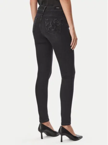 Liu Jo Jeans hlače Skinny Fit črna