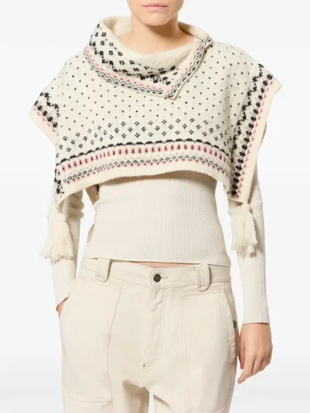 Poncho Marant Etoile din jacard