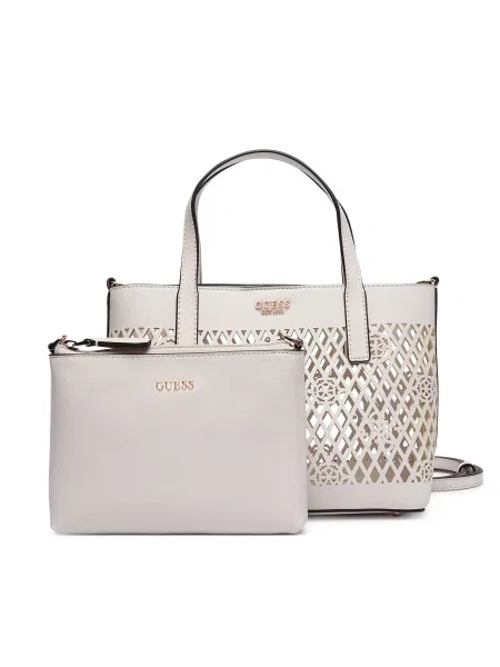 Kabelka Guess Letty Mini biela