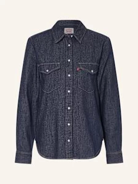Levi's® Koszula Iconic W Stylu Jeansowym blau granatowa