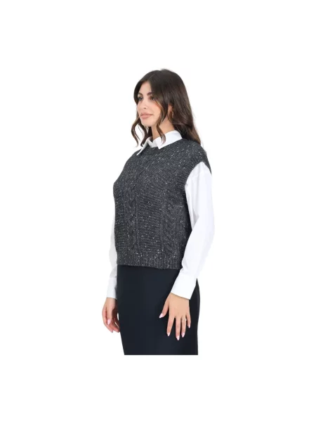Kamizelka Max Mara szara