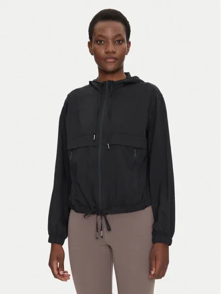 Girlfriend Collective Ветровка Allie черен