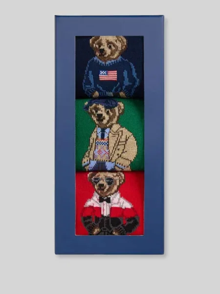 Polo Ralph Lauren skarpety czerwone