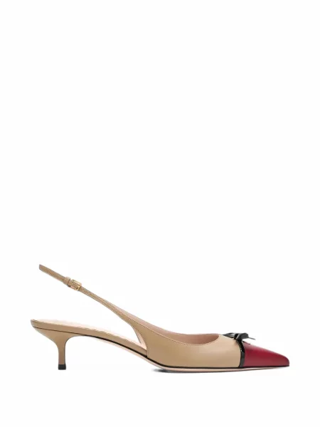 Pantofi cu toc Valentino Garavani cu funde slingback