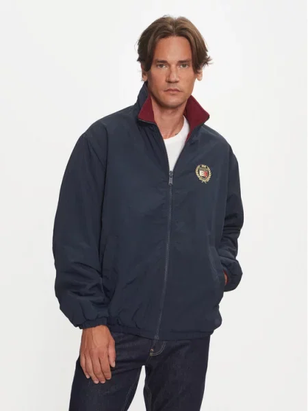 Kurtka jeansowa Tommy Hilfiger granatowa