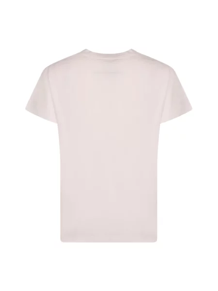 Koszulka Mm6 Maison Margiela z logo biała