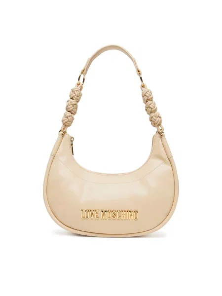 Τσάντα LOVE MOSCHINO Κρεμ